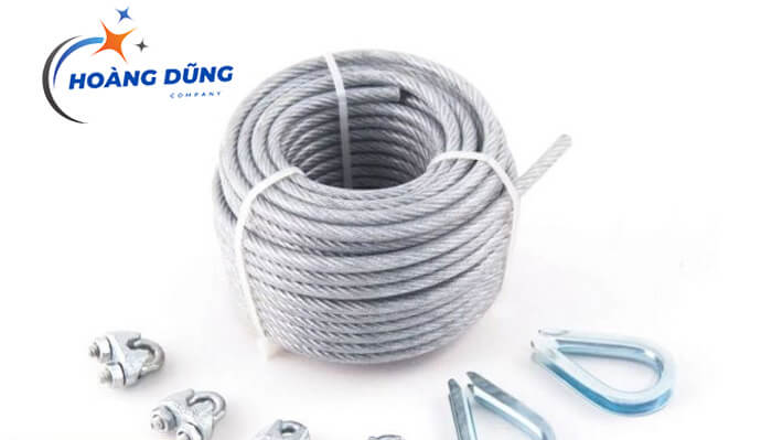 Cáp Thép Bọc Nhựa D10 (Lõi 7.5)